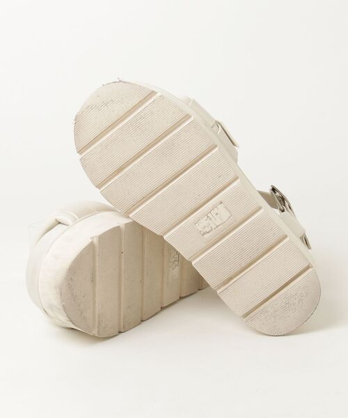 「Chico」 フラットサンダル LARGE ホワイト レディース_画像3