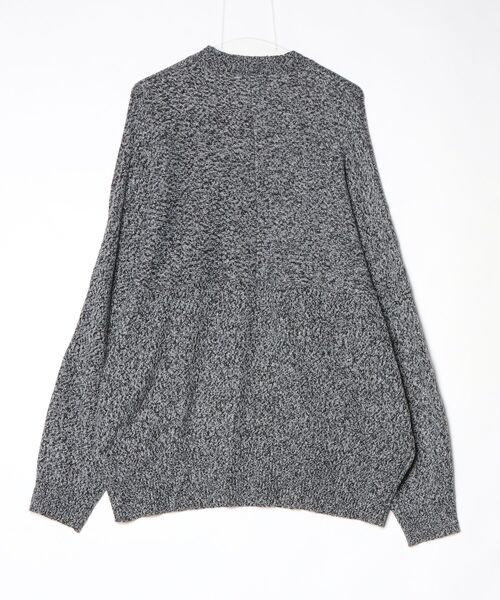 「EMMA CLOTHES」 長袖ニット L グレー メンズ_画像2