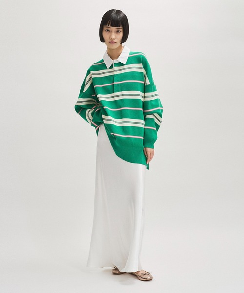 「ADAM ET ROPE'」 バレエシューズ 23.5cm ピンク レディース_画像3