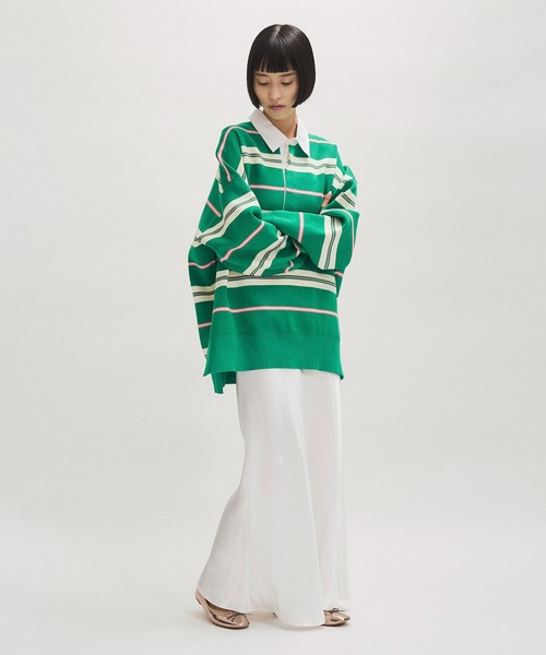 「ADAM ET ROPE'」 バレエシューズ 23.5cm ピンク レディース_画像4