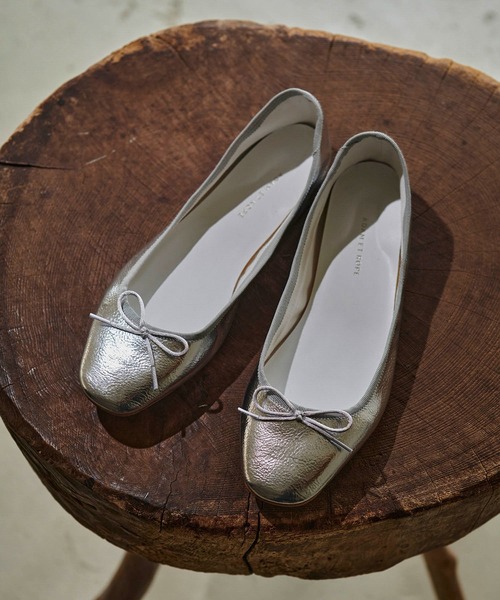 「ADAM ET ROPE'」 バレエシューズ 23.5cm ピンク レディース_画像7