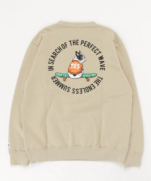 「The Endless Summer」 スウェットカットソー X-LARGE ブラック レディース_画像3