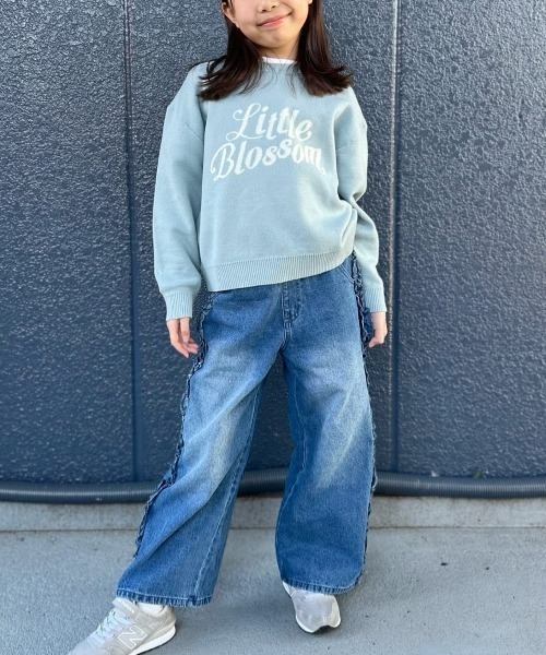 Right-on（ライトオン） ワイドパンツ パンツ VIVIAN BLUE