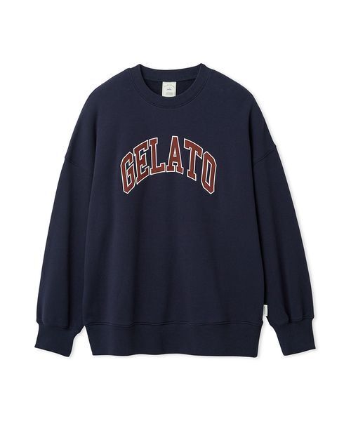gelato pique（ジェラートピケ） パジャマ ルームウェア カレッジロゴ