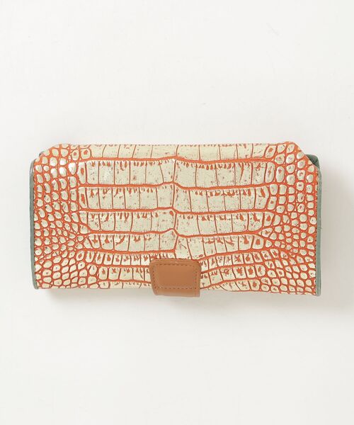 「HIROKO HAYASHI」 財布 00 オレンジ系その他5 レディース_画像2