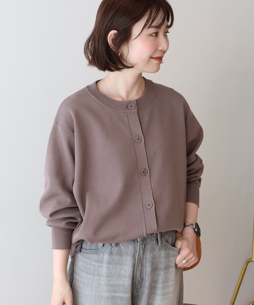 ご専用♡美品♡エレンディーク　LOOSE KNIT カーディガン　ベージュ　F ELENDEEK（エレンディーク） ニットカーディガン FREE ベージュ