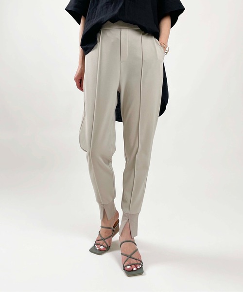 「PICCIN」 「innowave」パンツ M ライトグレー レディース_画像7