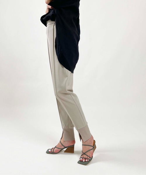 「PICCIN」 「innowave」パンツ M ライトグレー レディース_画像9