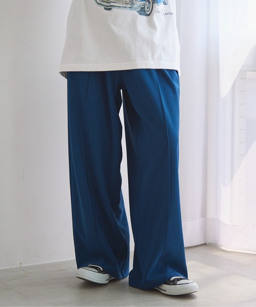 「PBLIM」 イージーパンツ LARGE ブルー レディース_画像4