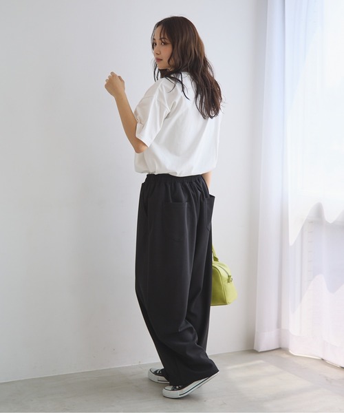 「PBLIM」 イージーパンツ LARGE ブルー レディース_画像9