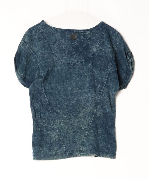「DIESEL」 半袖カットソー X-SMALL ブルー レディース_画像2
