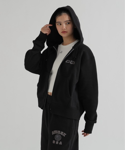 AVIREX パーカー　期間限定お値下げ AVIREX（アヴィレックス） パーカー 「直営店限定」VARSITY FLAG PARKA