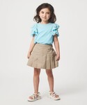 スカート ツイルプリーツ キュロット スカート...の詳細画像5
