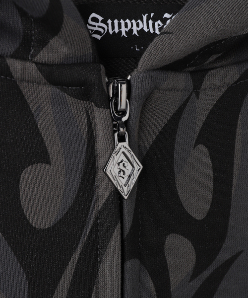 SUPPLIER（サプライヤー） パーカー Tribal Camo Zip Hoodie メンズ 