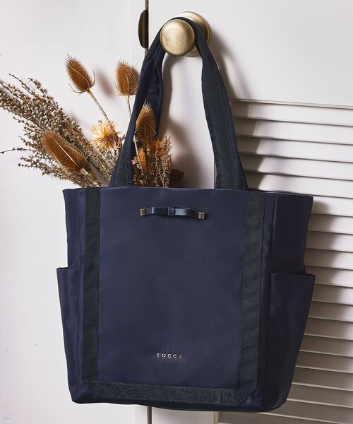 「TOCCA」 トートバッグ F ブラック レディースの画像