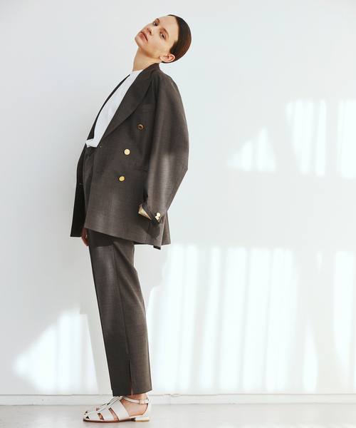 「PICHE ABAHOUSE」 フラットサンダル 36 ブラウン レディース_画像6