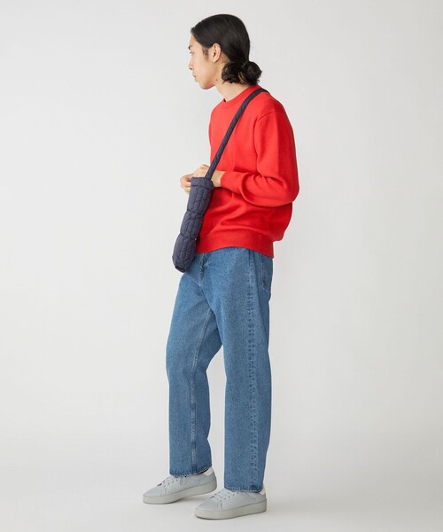 「SHIPS」 長袖ニット LARGE ダークグレー メンズ_画像9