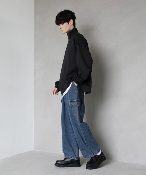 ETELIO」 スウェットカットソー S ブルーグリーン メンズ : ZOZOTOWN