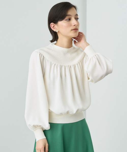 ANAYI（アナイ） 長袖ブラウス 36 オフホワイト レディース : ZOZOTOWN 