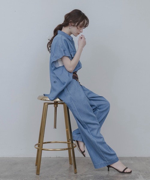 Eimee Law（エイミーロウ） ワイドパンツ ジーンズ デニム デニム