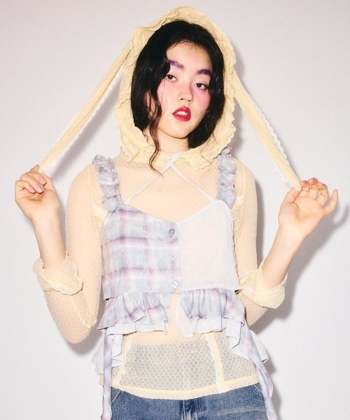 Candy Stripper（キャンディーストリッパー） RUFFLE FRILL PATCH