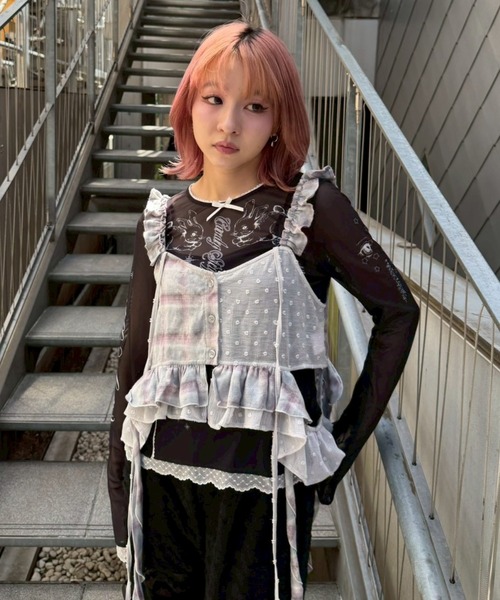 Candy Stripper（キャンディーストリッパー） RUFFLE FRILL PATCH