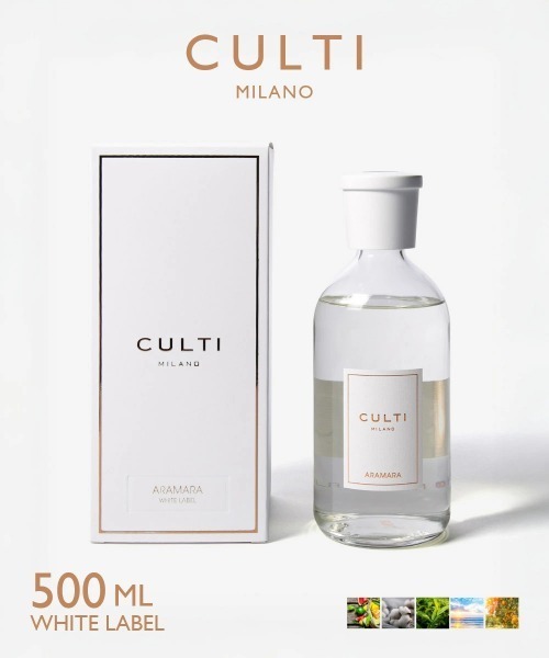 CULTI ルームフレグランス CULTI MILANO WHITE LABEL 500mL クルティ