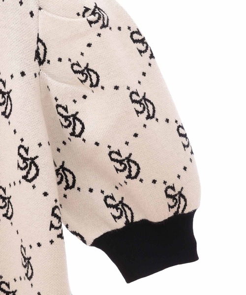 「31 Sons de mode」 ニットワンピース 36 ラベンダー レディース_画像4