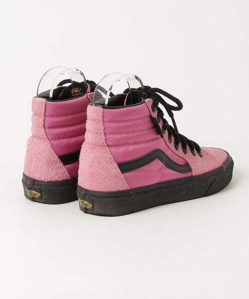 VANS（ヴァンズ） ハイカットスニーカー 24.5cm ピンク レディース 