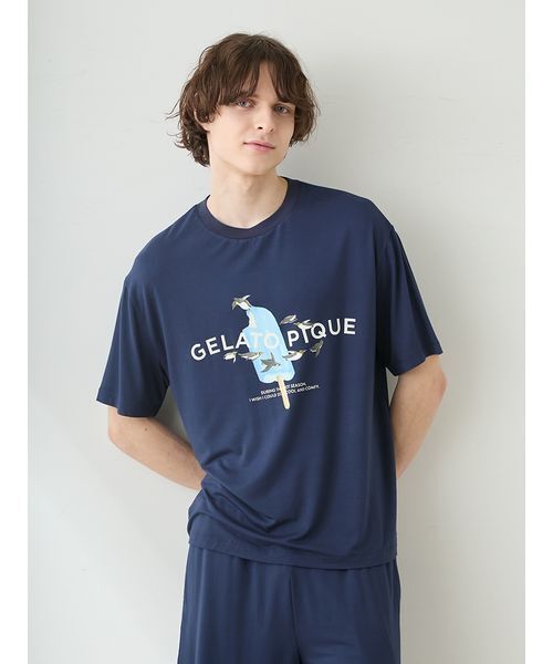 gelato pique（ジェラートピケ） パジャマ 「HOMME」「接触冷感