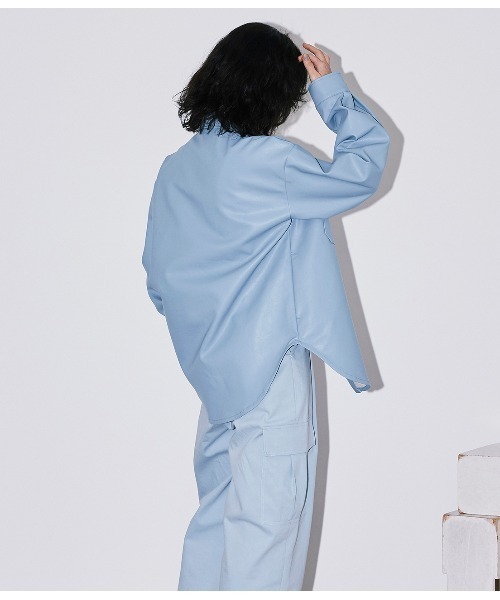 「Bonjour Girl」 ジャケット FREE ブルー レディース_画像4