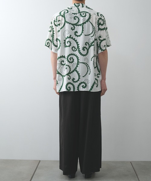 ㉝_NIPOALOHA_メンズ_半袖シャツ_サイズM NIPOALOHA（ニポアロハ） シャツ 「NIPOALOHA」SHORT SLEEVE ALOHA