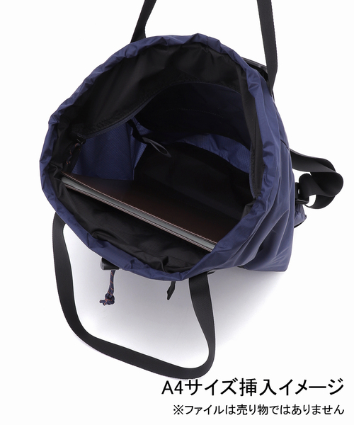 デイバック リュック 「WEB限定追加2」別注「CARIBOU MOUNTAINEERING」ライトパックトート レディースの画像