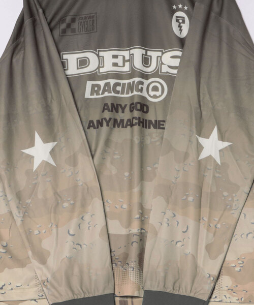 DEUS EX MACHINA（デウスエクスマキナ） tシャツ CIRCUIT MOTO LS 