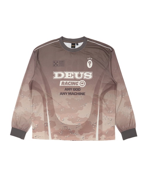 DEUS EX MACHINA（デウスエクスマキナ） tシャツ CIRCUIT MOTO LS