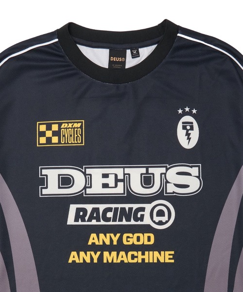 DEUS EX MACHINA（デウスエクスマキナ） tシャツ CIRCUIT MOTO LS