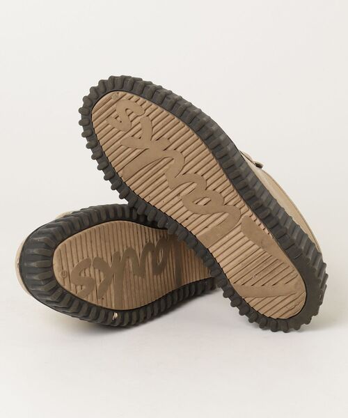 「Clarks」 スリッポン UK4 ベージュ レディース_画像3