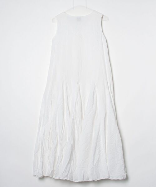 UNITED ARROWS ノースリーブワンピース ホワイト サイズ36 UNITED ARROWS（ユナイテッドアローズ） ノースリーブワンピース 36