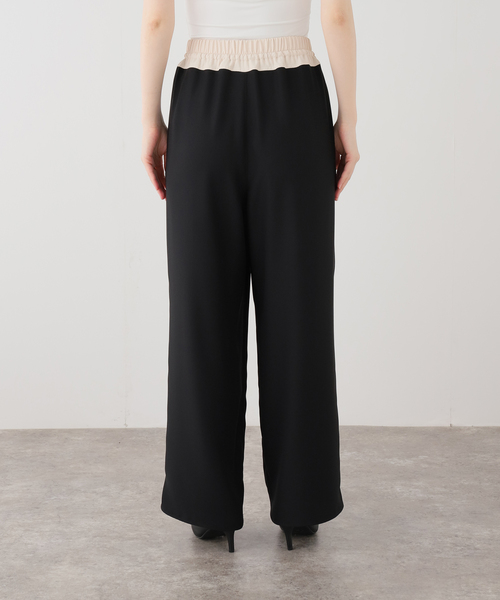 Spick＆Span（スピック アンド スパン） スラックス パンツ ストレッチ