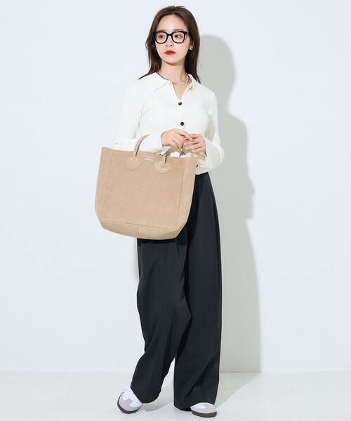 「YOUNG&OLSEN The DRYGOODS STORE」 ハンドバッグ ONE SIZE オリーブ レディース_画像6