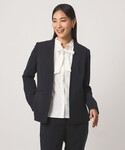 ジャケット ノーカラージャケット 卒業式 ダブ...の詳細画像1