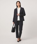 ジャケット ノーカラージャケット 卒業式 ダブ...の詳細画像2