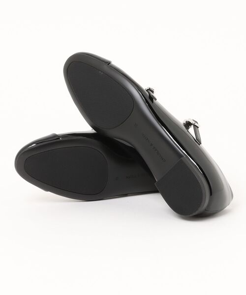 「CHARLES & KEITH」 フラットパンプス 25.5cm ブラック系その他6 レディース_画像2
