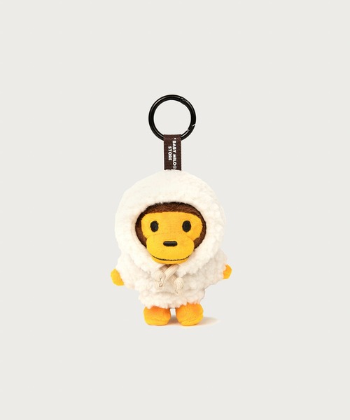 ★● BABY MILO PLUSH DOLL マイロ キーホルダー ●★ BABY MILO STORE キーホルダー HOODIE PLUSH DOLL KEYCHAIN 10CM