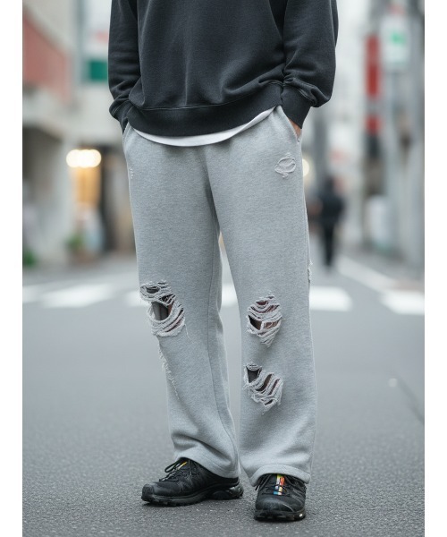 パンツ eo SEQUENZE ワイドパンツ スウェットパンツ ジャージ 「SEQUENZ