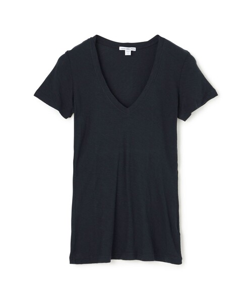 tシャツ スラブジャージー ＶネックＴシャツ WUA3695 レディース