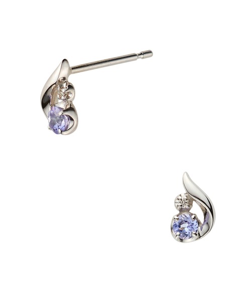 VENDOME AOYAMA（ヴァンドーム青山） ピアス K10ホワイトゴールド