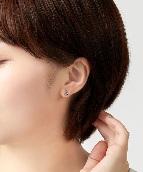 VENDOME AOYAMA（ヴァンドーム青山） ピアス K10ホワイトゴールド