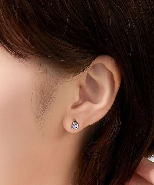 VENDOME AOYAMA（ヴァンドーム青山） ピアス K10ホワイトゴールド