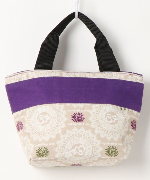 トートバッグ バッグ チャイハネ オーム柄ミニトートバッグ Zozotown Paypayモール店 通販 Paypayモール